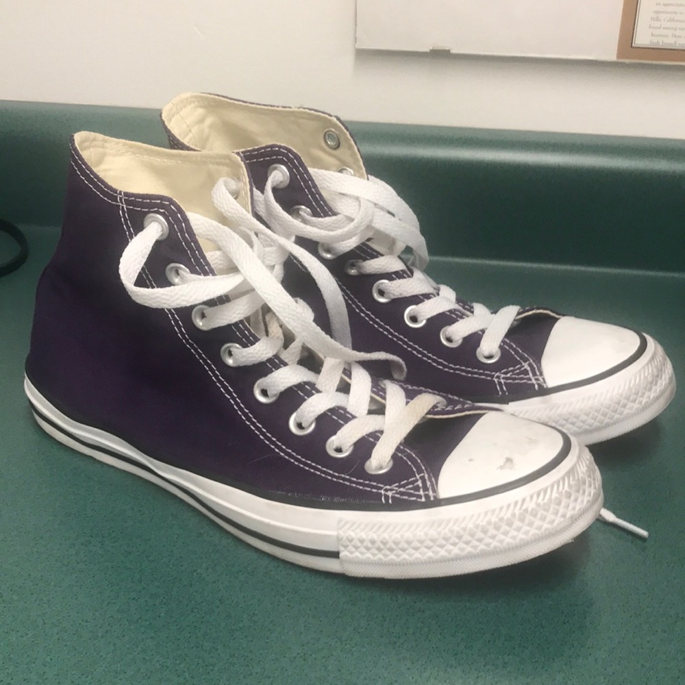 Purple Converse Allstar